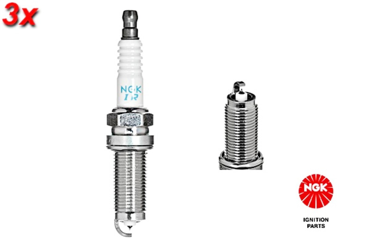 NGK 3x Spark Plug For MITSUBISHI Colt VI Lancer VIII Sportback 04-12 MN195922