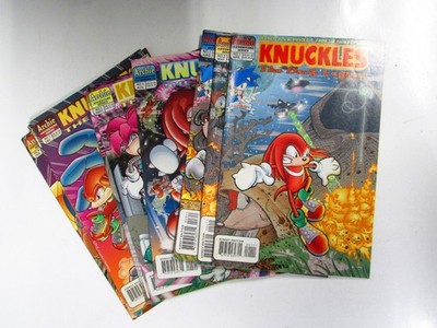 Knuckles the Echidna, Archie 1-9 comic book ot
