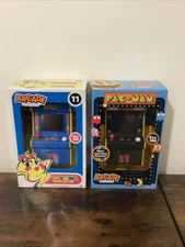Arcade Classics Handheld Games Basic Fun Lot Of 2: #11 Ms. PAC-MAN & #14 PAC-MAN