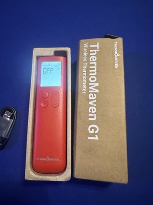 ThermoMaven G1 Wireless Meat Thermometer   Sub 1G 3000 ft Range, Smart Display