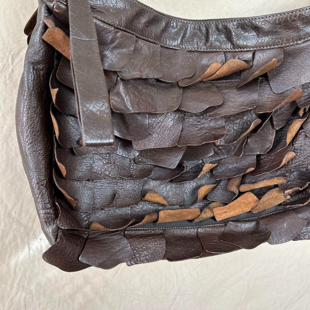 Miu Miu Archive Shoulder Bag Grunge Y2K Style Leather