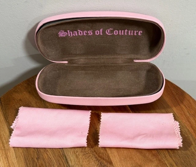 Gafas Juicy Couture para mujer negras doradas transparentes Viva La Juicy Streetwear Preppy Foto 3 de 4