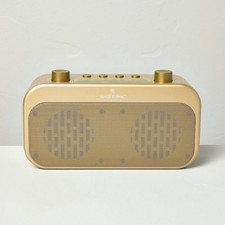 Hearth  Hand with Magnolia Brass Portable Bluetooth Radio AM/FM Speaker