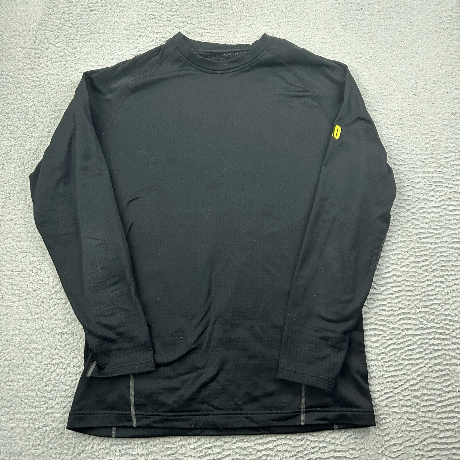 Under Armour Base 2.0 Layer Top Shirt Black Size XL Fitted Mens
