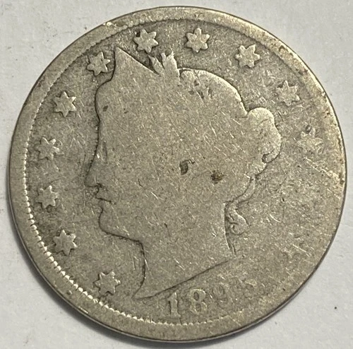 Photo of a 1895-P Liberty Nickel from an eBay listing that sold on Jul 18, 2026