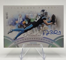2023 Panini Flawless Adam Thielen Auto Flawless Flyers Silver /20