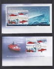 Australian Antarctic Territory FDC Set & Mini Sheet 2019 RSV Aurora Australis