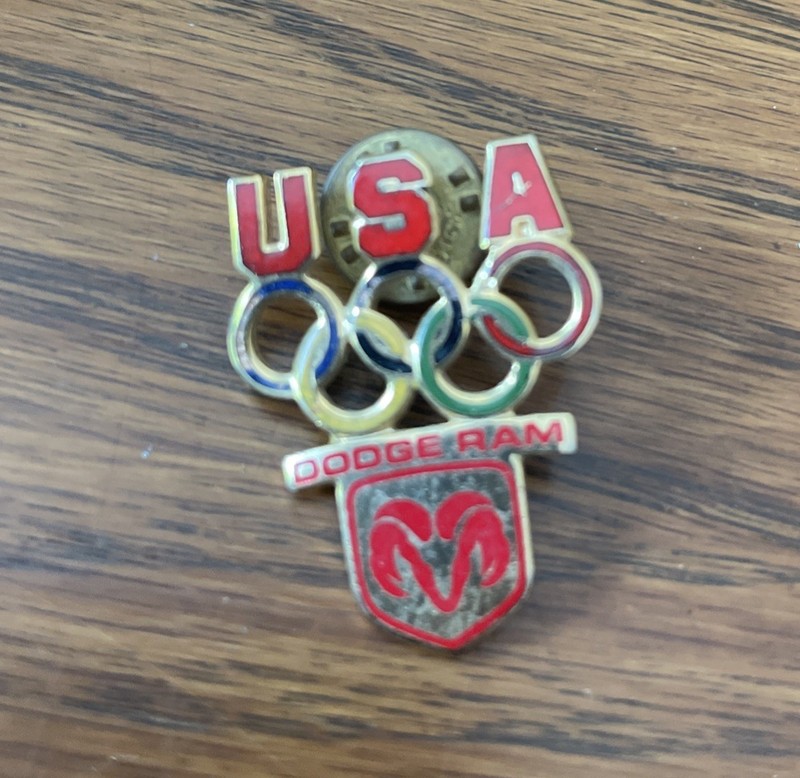 Dodge Ram USA Olympic Pin
