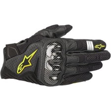 Alpinestars SMX-1 Air V2 Gloves - Black/Yellow - Men's Size XL
