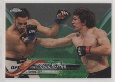 Olivier Aubin-Mercier Chrome 2018 Green Refractor /99 #87