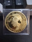 Panama Pacific Exposition San Francisco 1 Oz 999 Silver Round Gold Plate