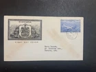 Canada 1946 17-cent Registered Special Delivery Express FDC 1st day cover to USA