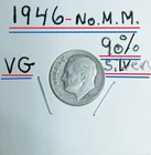 1946 (P) Roosevelt Dime VG Condition 90% Silver Look and Judge This Gem 1st Roos