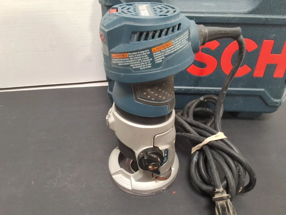 Bosch GKF125CE Colt 1.25 HP Max. Variable-Speed Palm Router w/Case - Image 2 of 4