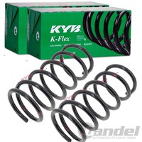 2X KYB K-FLEX Fahrwerksfedern Hinten Passend FÜR Chevrolet Rezzo Daewoo Rezzo