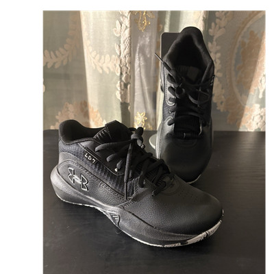 Under Armour Lockdown 7 Black Low Top Basketball Sneaker Unisex Adults Lace Up