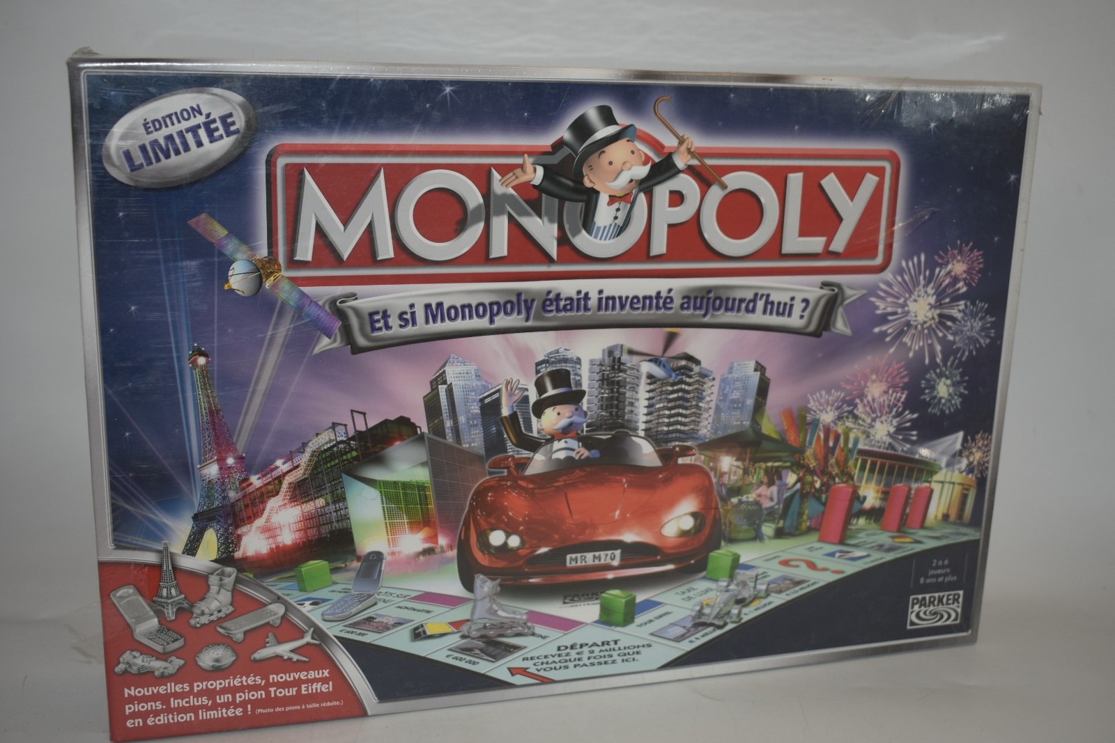 Monopoly Hasbro Parker jeu de société édition limitée version moderne boîte neuve