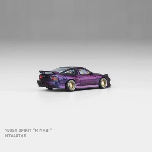 Micro Turbo 1:64 Modellauto Nissan 180SX Spirit Alloy Sport Vehicle Magic Color - Bild 5 von 9