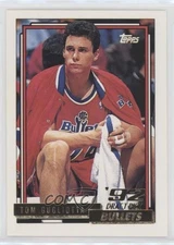 1992-93 Topps Gold Tom Gugliotta #258 Rookie RC
