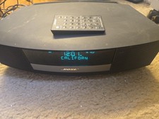Bose Wave Radio III Compact Music System w/Remote Stereo AM/FM Alarm Clock Gray