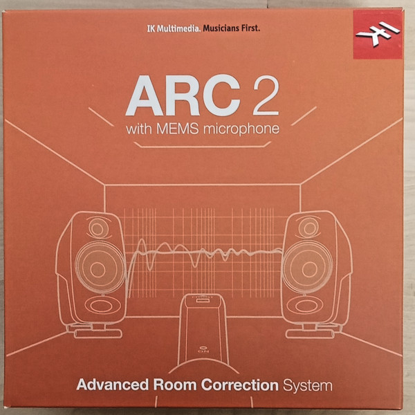 IK MultiMedia ARC 2 con MEMS (corrección acústica de habitación)