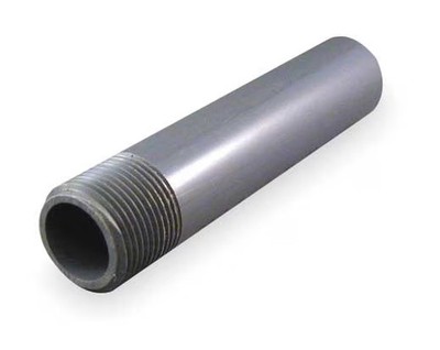 Zoro Select 1890-060 4'' MNPT x 6'' TOE PVC Pipe Nipple Sch 80
