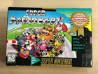 Super Mario Kart (Nintendo SNES, 1992) With Box and Manuals