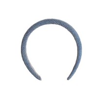 Rylee  Cru Padded Headband Light Washed Denim One Size Accessories