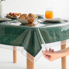 Clear Table Cover Protector 0.15mm Clear, 60" x 108" / Rectangular