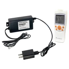 Wireless Remote Control Kit for Gas Fireplaces: Timer, Thermostat & LCD Display