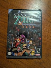 Legend of Zelda Four Swords Adventures GameCube 2004 Case Disc No Manual Unteste