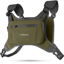Running Chest Pack - Phone Holder,Water Repellent,No Bounce,Reflective Vest,H...
