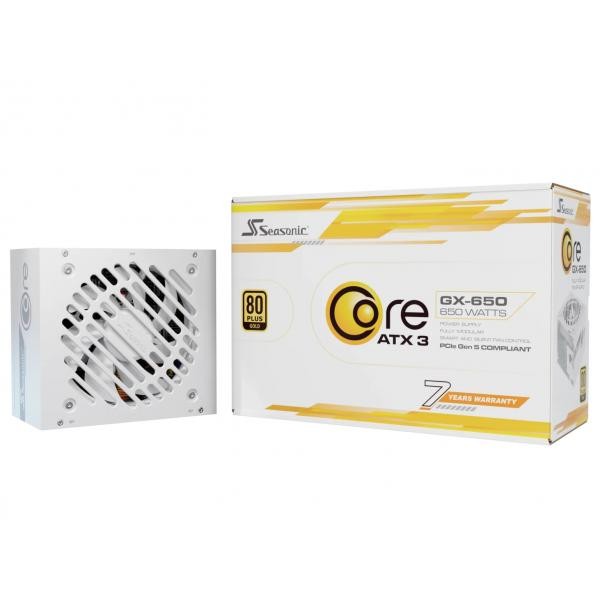 Seasonic CORE GX-650 alimentatore per computer 650 W 20+4 pin ATX ATX Bianco (65 - Immagine 2
