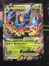 M Heracross EX (5/111) XY Furious Fists Holo Ultra Rare Mega 220HP Big Bang Horn