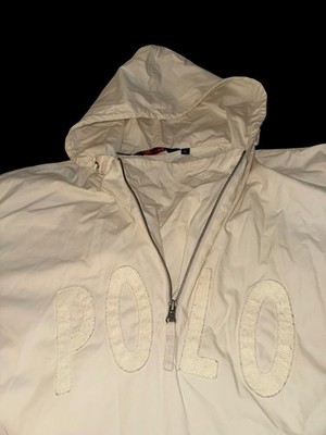 Vintage Polo Ralph Lauren Jacket Spell Out USA STADIUM OG Anorak Windbreaker 90s