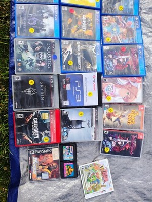 Sony PS4/PS3/PSX/, Nintendo Switch, Sega Game Gear - Games Lot/Bulk Sale