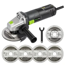 GALAX PRO Electric Angle Grinder,Equipped with 4.0 Amps Motor with 750W Max O...