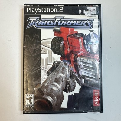 TransFormers (PlayStation 2 PS2) Case & Disc ( No manual)