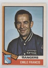 1974-75 O-Pee-Chee Emile Francis #9 uk2