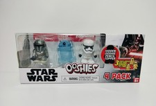 Star Wars Ooshies Paquete de 4 Mandalorian R2-D2 Stormtrooper + Ooshie oculto