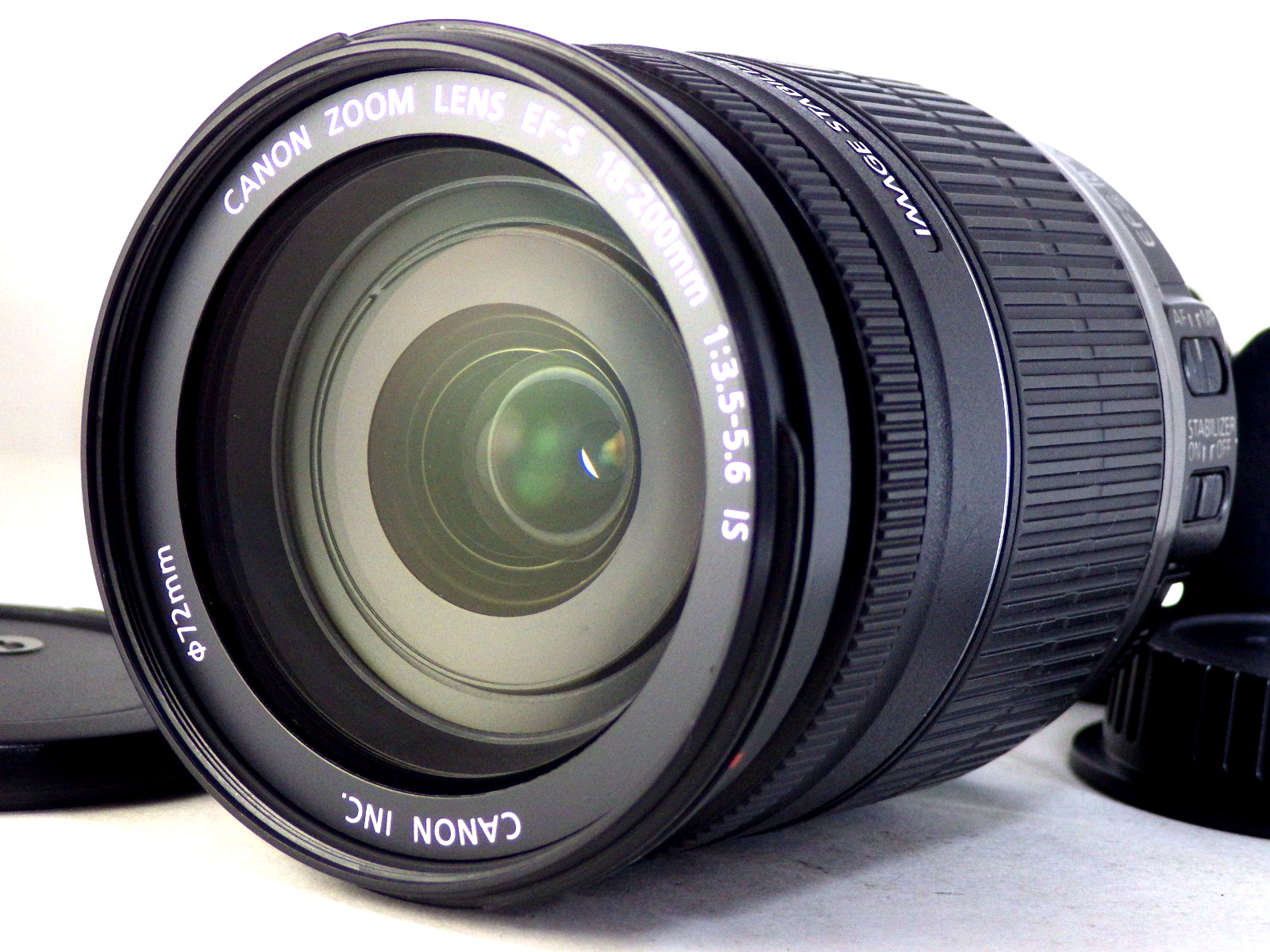 Canon EF-S 18-200mm f/3.5-5.6 IS AF Zoom Lens N.Mint No Fungus Tested from Japan