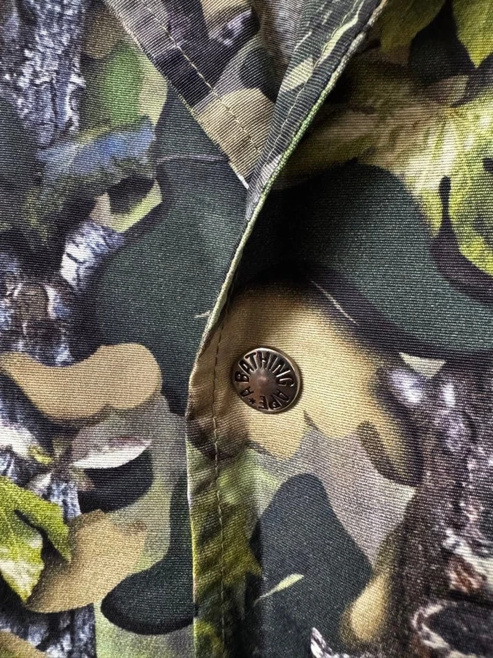 A Bathing Ape Coach Jacket Polyester M Black Streetwear Outerwear - Image 4 of 4