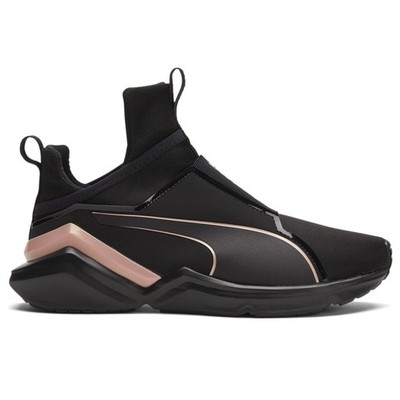 PUMA Fierce 2 Slip On  Womens Black, Pink Sneakers Casual Shoes 19517603