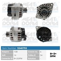 Meat & Doria Generator FüR Saab 9-3 Cabriolet YS3F 1.9 Tid 9-5 Kombi YS3E