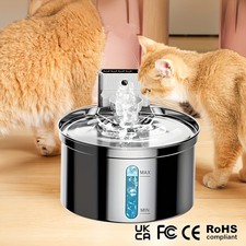 NPET Wireless Pet 3.5L/118oz Automatic Cat Water Fountain