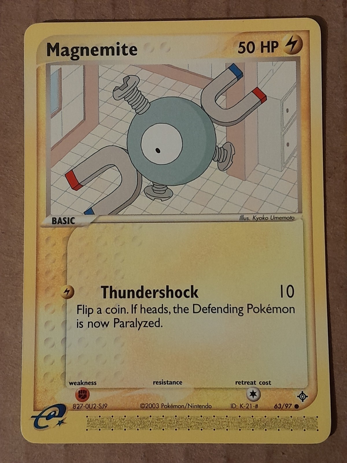 Pokemon Magnemite 63/97 Ex Dragon Common NM See Pictures
