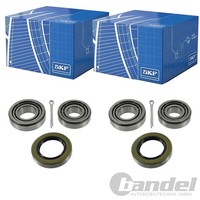 2X SKF RADLAGER-SATZ Hinten Passend FÜR Chevrolet Matiz Spark Daewoo Matiz