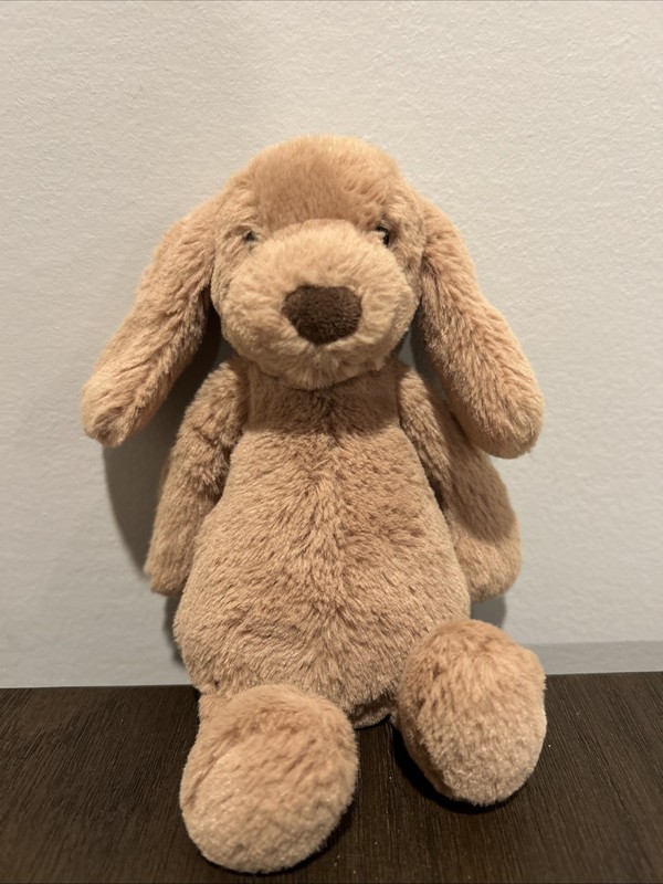 Jellycat London Bashful Toffee Puppy Small Dog Light brown Stuffy Lovie