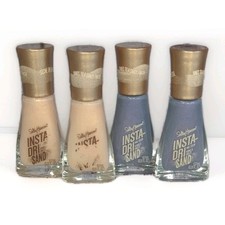 Sally Hansen Lot Of 4 Insta-Dri Sand Nail Polish (2) 133 (2) 138