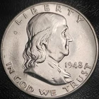 1948 Franklin Half Dollar - Uncirculated - 90% Silver 50C